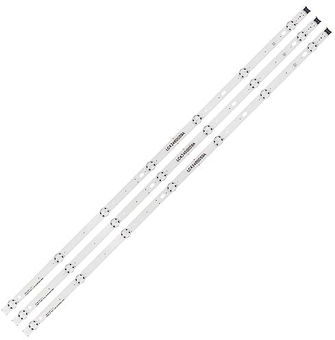 WOOREE Ersatzband für LG 43UK6470PLC 43UM7000PLA 43UM7100PLB LED-TV-Hintergrundbeleuchtung, Linienlineal 109,2 cm (43 Zoll) UHD Array A Typ 161024