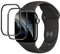 Cable Leader 2 Stück Schutzfolie für Panzerglas für Apple Watch Series 10 46mm, Ultraklarem Anti-Blasen für Series 10 46mm Schutzglas, Kratzfest Wasserdicht HD Apple Watch 46mm Panzer Schutz Glas