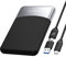 ORICO 512GB SSD esterno con cavo USB C 2 in 1, unità portatile a stato solido USB 3.2 Gen 1 fino a 460MB/s, archiviazione affidabile per smartphone USB-C, PC, tablet, Labtop - M25PRO