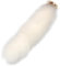 Mednkoku Faux Fur Tail 15.8 '' Fuchsschwanz, weicher Faux Animal Tail Keychain Fluffy Therian Tail Anhänger Langer Fuchs Schwanz Schlüsselbund für Handtaschen -Rucksack Weiß, Schwanzschlüsselkette
