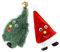 GARVALON Beweglicher Weihnachtsbaum Und Hut Mit Musik Und Lichteffekten Als Dekoration Für Party Und Heim
