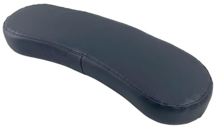 JAYIOLA Nagelstütze für Maniküre, Armauflage Aus PU für Nagelsalons, Schwarz