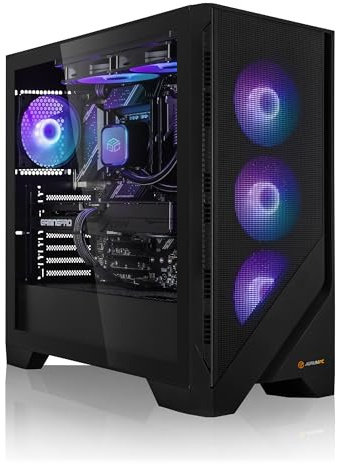 Aurum Gaming PC Intel Core i9-14900KF • GeForce RTX5070Ti 16GB • 32GB DDR4 • 1000GB M.2 SSD • Windows 11 • Wasserkühlung • WLAN • Gamer PC Computer Gaming Rechner