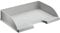 Leitz Briefkorb Querformat A4, Briefablage in Premium-Qualität, Stapelbares Ablagefach als Schreibtisch-Organizer, Kombinierbar mit Plus-Serie, Grau, 52180085
