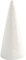 Creativ 543600 Kegel aus Polystyrol, 14,5 cm, Weiß, 5 Stück