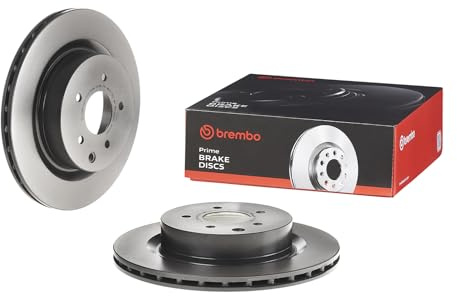 Brembo 09.7356.21 Rear UV Coated Brake Disc - Set of 2