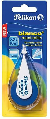 Pelikan 340323 blanco Korrekturband Maxi, 10m x 4,2mm, 1 Stück