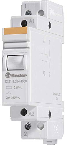Finder Series 22 – RELE monoestable Modular Contact Open + Contact Closed 12 VDC Screw