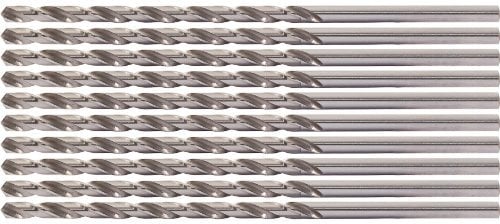 KS Tools 330.7091 HSS-G Spiralbohrer lang, 9,1mm, 10er Pack