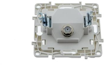B·LED BARCELONA LED - Toma de antena para TV-R empotrable y marco embellecedor