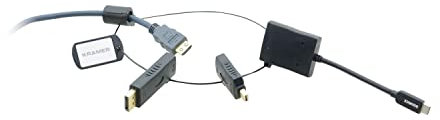 KRAMER - SOLUTIONS USB Typ C M auf HDMI F Mini DisplayPort M auf HDMI F