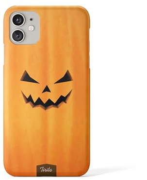 Tirita Hard Phone Case Cover Compatible with iPhone 11 Pro Halloween Pumpkin Skull Ghost Zombie Sugar Skull