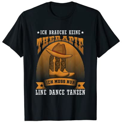 Country Line Dance Tanzgruppe, Western USA Line Dance T-Shirt