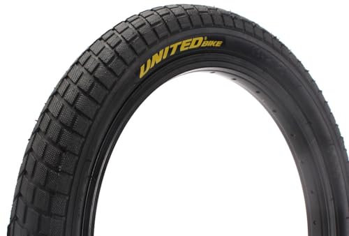 KHE x United 16 Zoll BMX Freestyle Reifen 2,125 Zoll schwarz nur 530g