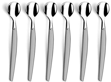 Lou Laguiole - Jet - 6 cuillères expresso moka