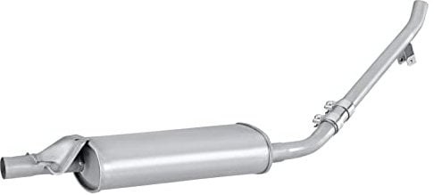 HELLA 8LD 366 028-701 Endschalldämpfer - Easy2Fit® Kit - hinten - zweiteilig - Set mit Anbauteilen - für u.a. FIAT PANDA