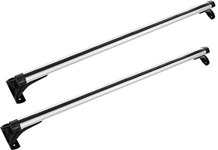 Dachgepäckträger Dachreling 135 cm Universal Auto Dachträger Querträger Auto Top Gepäckträger Bar Fahrradträger Dachreling Für SUV Pickups