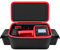 Air Compressor Bag Compatible with Milwaukee M18 Inflator 2848-20/2771-20, Air Pump Carrying Box for Milwaukee Tools,Storage Holder for 18V 3.0/4.0/5.0/6.0/6.5/7.0/8.0Ah Battery (Case Only)-Black