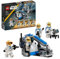 LEGO 75359 Star Wars Ahsokas Clone Trooper der 332. Kompanie – Battle Pack, The Clone Wars Spielzeug-Set mit Speeder-Fahrzeug inkl. Shootern und Minifiguren, kleine Geschenkidee für Kinder ab 6 Jahren
