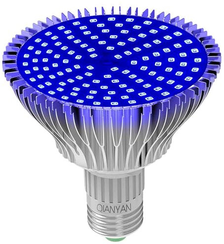 460nm Volle Blaue Pflanzenlampe für Sämlinge, 440nm Pflanzen wachsen Lampe fördern Photosynthese, Full Blue Geführte wachsen Lichter Grow Light Bulb Plant Lamps