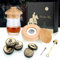 TMEOIIPY Cocktail Smoker Kit，Whisky Steine, Cocktail Zubehör mit 4 Geschmacksrichtungen Holzchips，Old Fashioned Whiskey Smoker Drinks Kit Geschenke für Männer, Papa, Ehemann,Cocktail Smoker