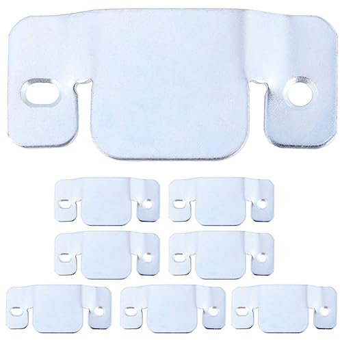 Homoyoyo 8st Clips Für Die Couch Verriegelungsverbinder Für Möbel Ineinandergreifender Sofaverbinder Anschlüsse Für Couch Sofa-verbindungshalterung Möbelverbinder Teil Schnalle Metall