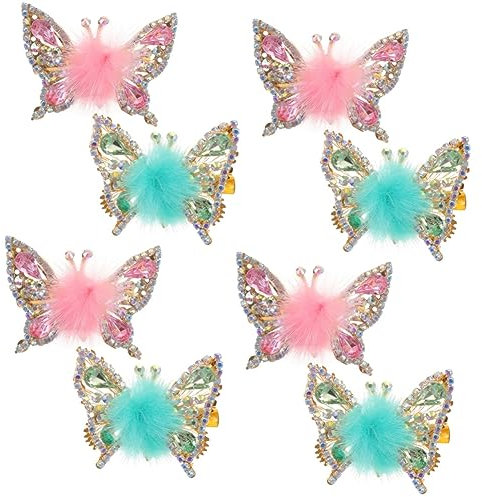 Beavorty 4 Set Di Fermagli Per A Farfalla Con Mobili Fermagli Per Decorativi Per Vacanze Spiaggia Feste Matrimoni 2 Pezzi*4