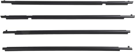 4 Burletes para Ventana con Sellos Impermeables para RAV4 2006-2008, Piezas de Moldura de Goma 75740 42020, Moldura de Ventana de Coche Delantera Trasera Izquierda Derecha a
