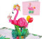 Central 23 Flamingo Pop Up Karte – Cocktail Tropisch – Geschenke Frauen Frau Schwester Mama Freund – Rosa 3D-Karte für Sie – für Geburtstag Urlaub Brautparty – Kommt mit Aufklebern