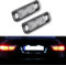 BHZNGD Kennzeichenleuchte, 2 Stück, fehlerfreie Kennzeichenleuchte, kompatibel mit Benz W203 5D W211 W219 R171, 12 V, 6000 K, weiße Rückleuchten