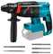 Bohrhammer Für Makita 18 V Akku, Bürstenlos Kabellos Elektrische, 4 Anwendungsmodi, Ausrichten, Bohren, Spitzhacke, Hammer, 2,7 J, 1200 U/min, 4500 Bpm (Mode# JA80)