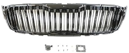 DACOLWZING Compatible for Kia -Sorento 2015 2016 2017 Refit Parrilla Delantera Racing Grill Tuning ABS radiador Rejilla embellecedor de Marco Estilo de Coche(Gloss Black)