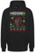 Unibly Kevin allein zu Haus - Weihnachten Ugly Sweater Hoodie Pullover, Schwarz, S