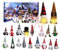 2024 Weihnachtsz werge Adventskalender, 3 Leuchtende Und 21 Zwer ge Dekoration Weihnachts-Countdown-Kalender, Gonks Spielzeug Adventskalender, Gonks Leuchtende Figur Plüsch Für Kinder