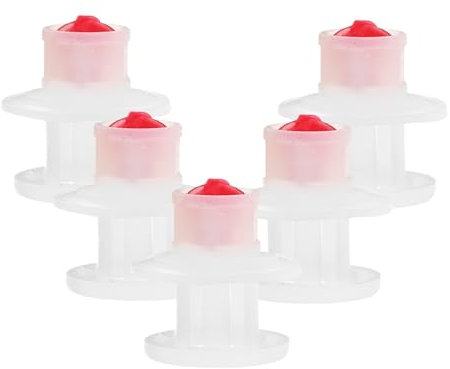 SECFOU 5pcs Sturdy Silicone Pressure Cooker Float Valve Replacement Pressure Cooker Safety Valve Easy Install