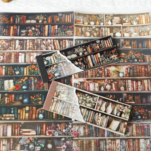 Scrapbook Reading Stickers Set,40 Stück Scrapbook Bullet Journaling Zubehör for Junk Journal,Journaling,Planner,Notebook,Phone Case,DIY Craft(Mo Lan)