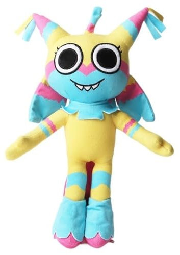 KUKUShining Dandy's World Yatta Plush Toy, Cute Adorable Twisted Yatta Characters Soft Stuffed Animal Plushie Dolls for Gamer Fans Gifts(Yatta)