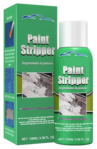 DAWCBVJQ Eliminador de pintura para metal, 100 ml, limpiador de acción rápida para máquinas, muebles, madera y vidrio