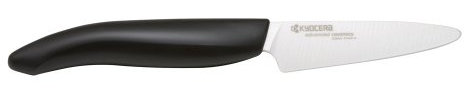 KYOCERA 334508 FK-075-WH - Cuchillo de pelar (cerámica), Color Blanco