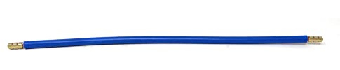 Pollmann Elektrotechnik Verdrahtungsbrücke, 10 mm², 265 mm, blau, Aderendhülse (beidseitig), für LS-, FL- und ähnliche Schaltgeräte