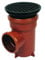 FLOPLAST Underground Drain 110mm Bottle Gully & Grid