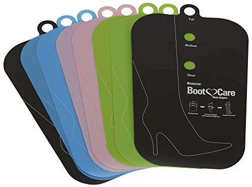 Household Essentials Boot Shaper Forminlägg för kvinnor och män | 4 par | Multipack, Flerfärgsfärger