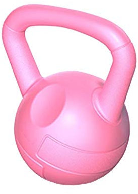 Kettlebell AGYH Rosa Viola, Donne di Perdita di Peso di Formazione di Macchine da Vendere Home Gym Yoga Pilates Esercizio, Silenzioso Antiscivolo, 5lb / 2,3 kg (Color : Pink)