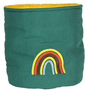 Utensilo, Windel OrganizerRAINBOW in Tannengrün - 22xØ20cm