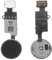 Flex Cable Repair Parts Replacement compatible with iPhone 7, iPhone 7 Plus, iPhone 8, iPhone 8 Plus, (Home button, black, without fingerprint recognition (without Touch ID), with plastic, YF 3.0)