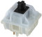 kutethy Gateron Switches Milchig Schwarz Mechanische Tastatur Gelb 5-polig für alle Mechanischen MX-Tastaturen (36 Stück, Schwarz)