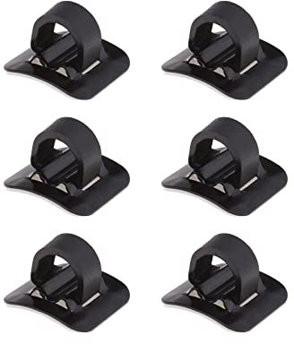 Create idea 6 pz Bike C Clip Housing Tubo Guida Morsetti MTB Bicicletta Bici C-Clip Fibbia Cavo Freno Guida Tubo Morsetto Fisso Lega di Alluminio Bicicletta Clip Cavo