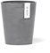Ecopots Blumentopf Morinda für Orchideen - grau - Durchmesser Ø 17 cm rund - mit Wasserablauf - Pflanzentopf aus Recycling Kunststoff - modern für Indoor und Outdoor