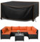 MUPAS Abdeckung Gartenmöbel Wasserdicht Winddicht Schwerlast 420D Oxford Gewebe Verbessertes Abdeckplane Gartenmöbel für Outdoor-Sofa Gartentische, Stühle und Möbelsets 170 x115 x74cm