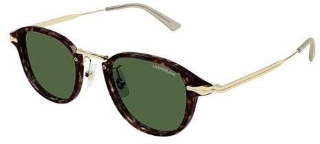 Montblanc MB0336S Sonnenbrille für Herren, mehrfarbig, Einheitsgröße